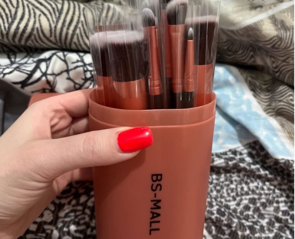BS-Mall makeup Brush Set in Storage Case