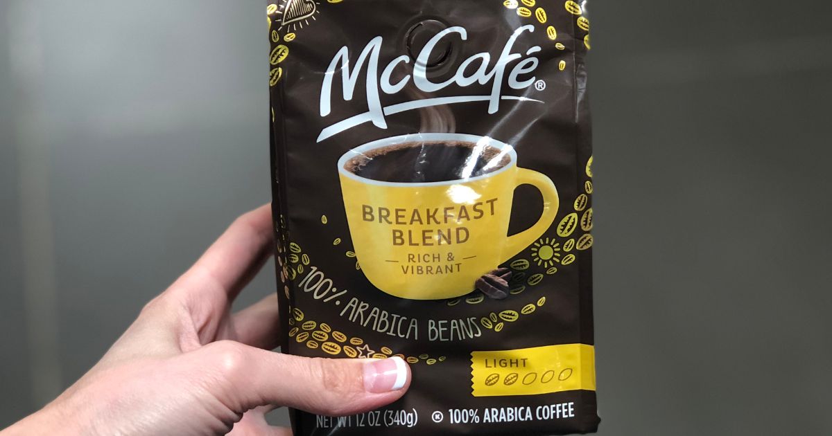 McCafe Coffee Breakfast Blend 12oz Bag Only 3.82 Shipped on Amazon
