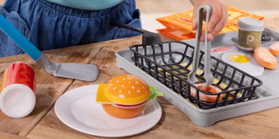 Melissa & Doug Grill Play Set w/ Water WOW Just $18.99 on Amazon (Reg. $38)