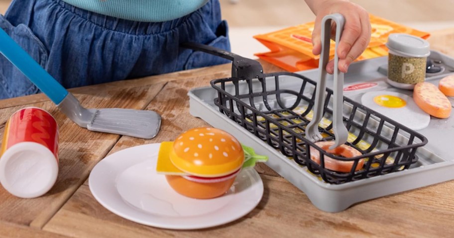 Melissa and Doug Flip and Fry Grill Playset