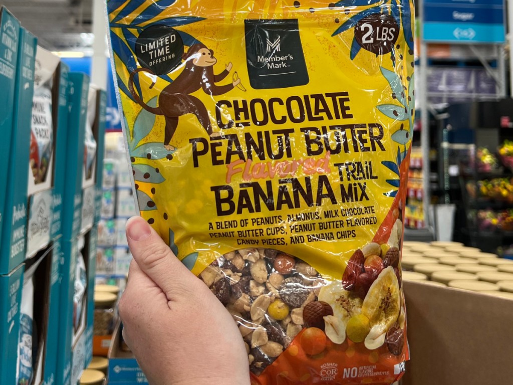 Members Mark Chocolate Peanut Butter Banana Trail Mix 
