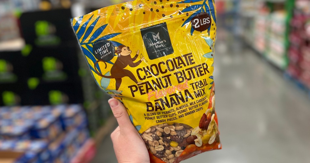 Members Mark Chocolate Peanut Butter Banana Trail Mix