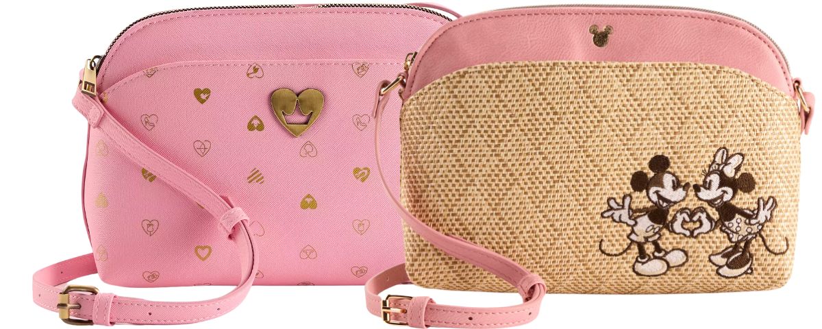Mickey and Minnie Mouse Crossbody Bag