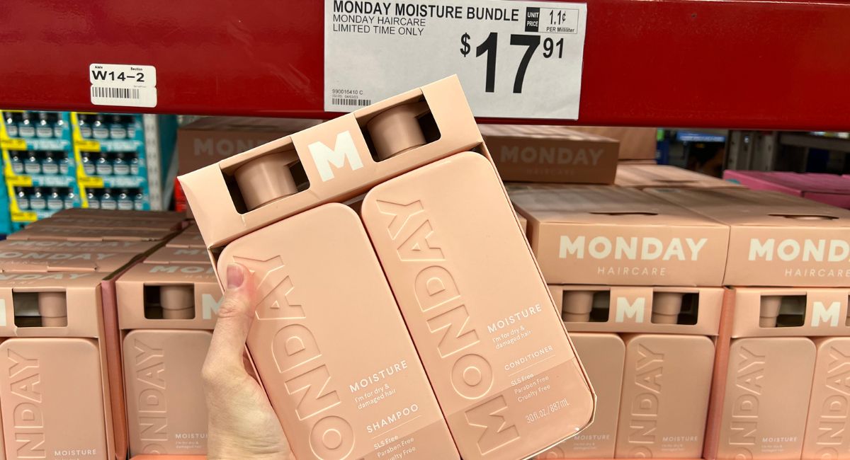 MONDAY Haircare Moisture Shampoo & Conditioner Bundle Only 17.91 at