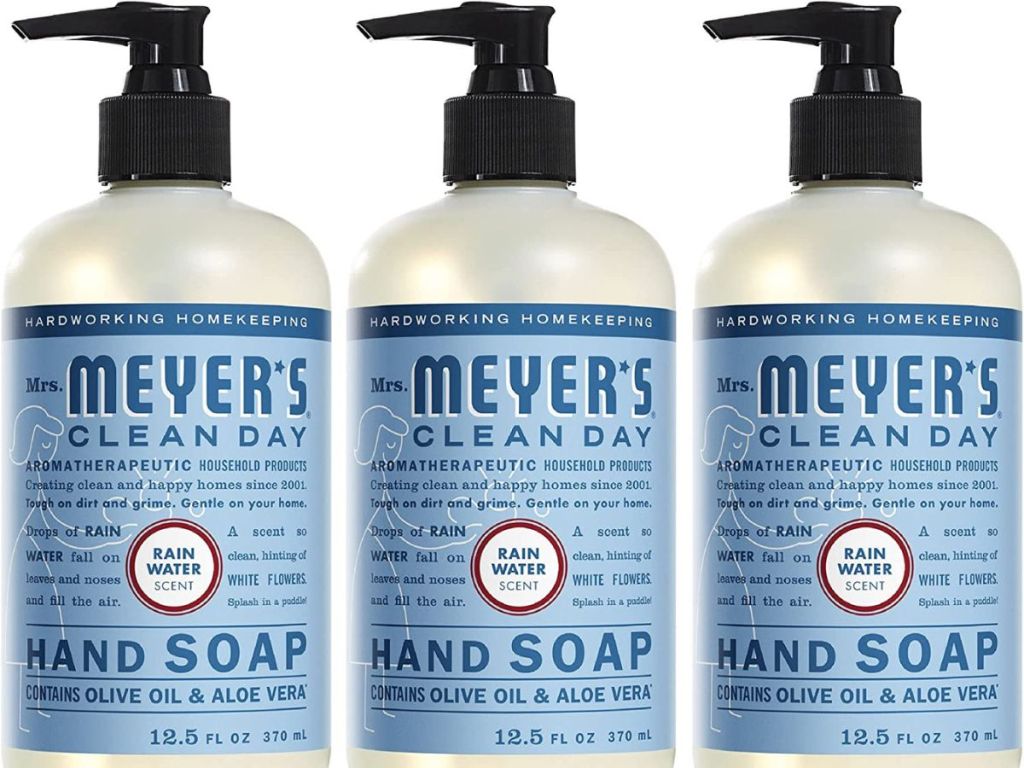 Mrs. Meyer's Hand Soap 3Pack Just 9.66 Shipped on Amazon (Only 3.22