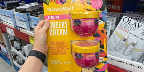 NatureWell Cheeky Cream 2-Pack Just $16.98 at Sam’s Club | Brazilian Bum Bum Inspired