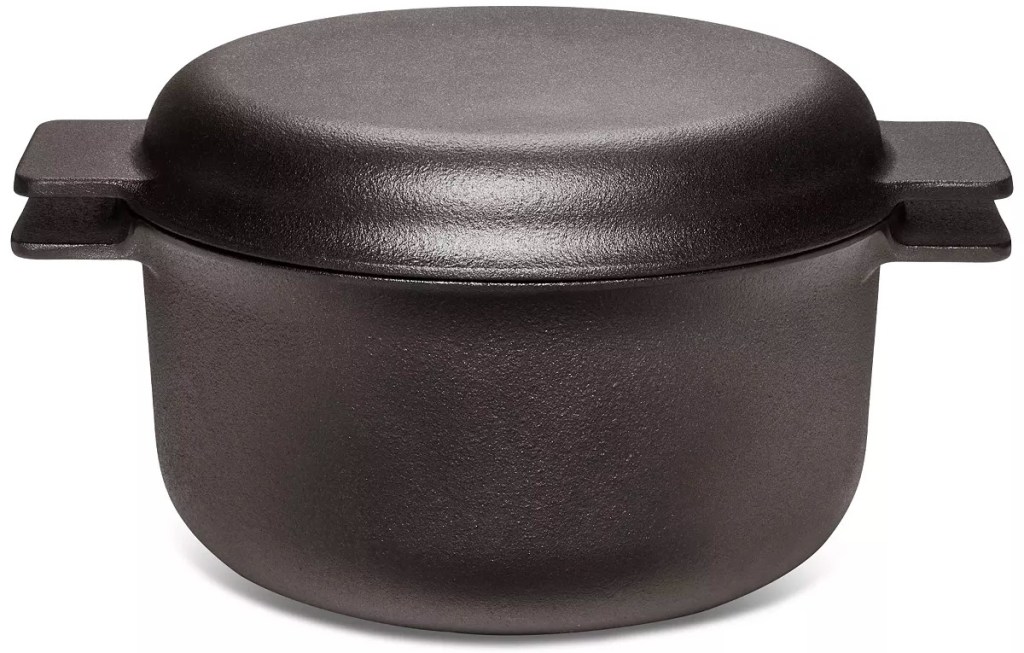 Oake-Cast-Iron-Dutch-Oven-Lid-2 فرن هولندي من الحديد الزهر مع غطاء مقلاة الشواية فقط 34.99 دولارًا أمريكيًا يتم شحنه على موقع Macys.com (100 دولار أمريكي)