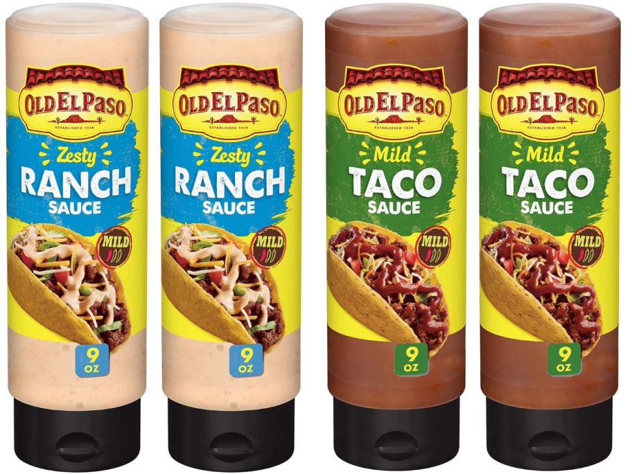 Old El Paso Ranch Sauce and Taco Sauce