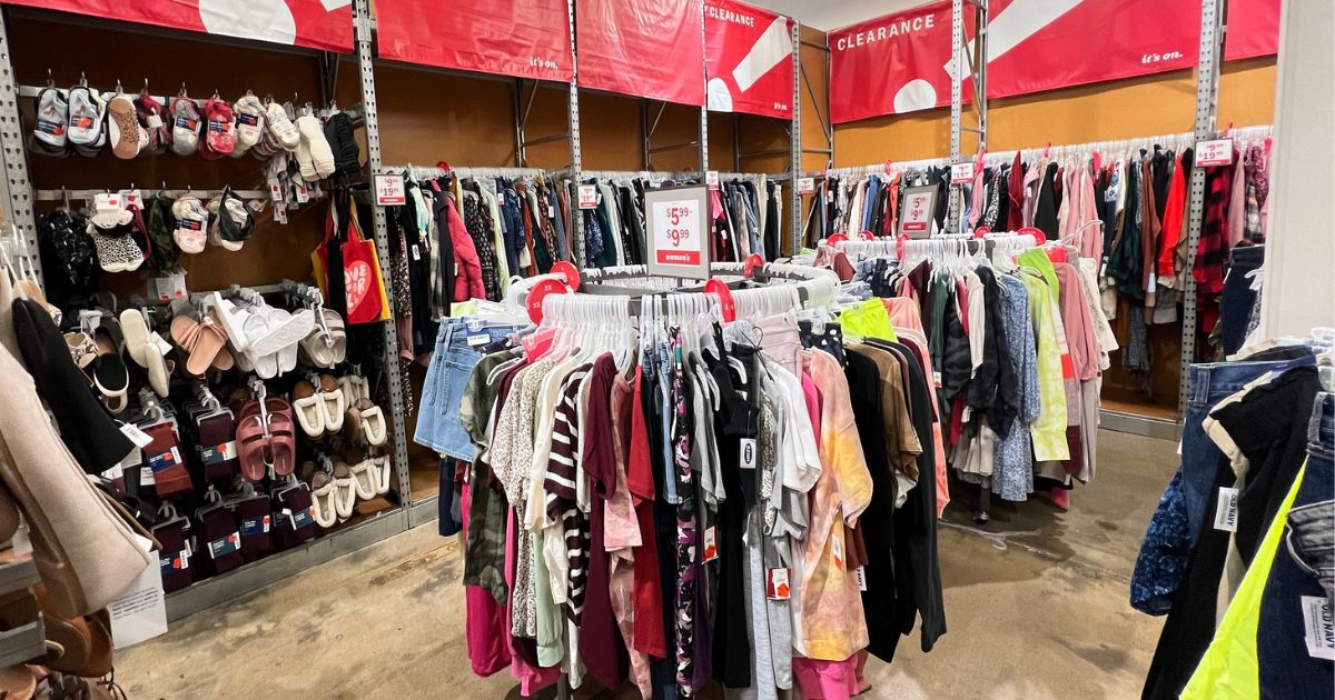 Old Navy Clearance Section