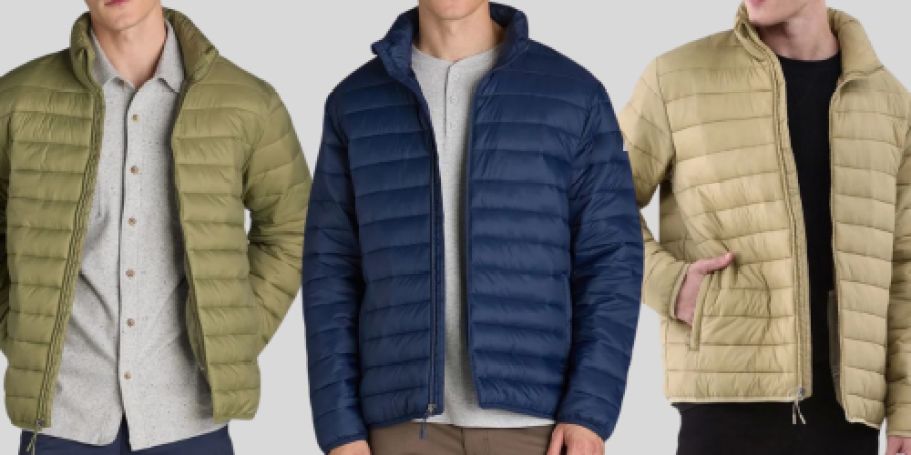 Ozark Trail Men’s Puffer Jacket Only $19 on Walmart.com – Including Sizes Up to 3X!