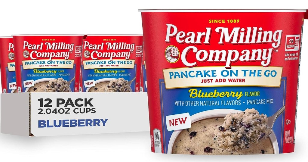 Pearl Milling Company Pancake Cups in Blueberry 12-Pack