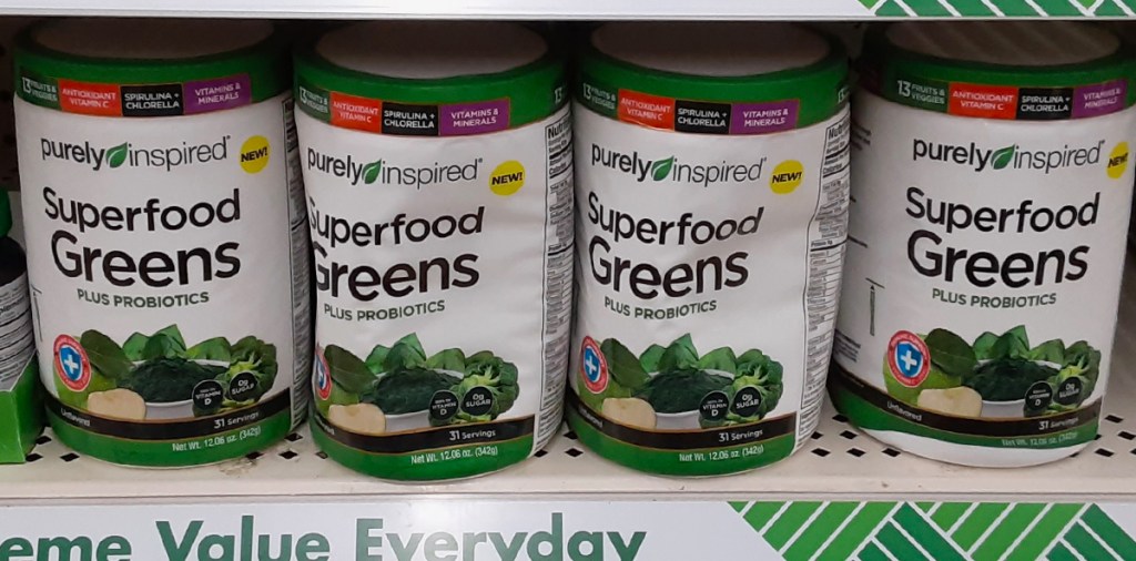 Purely Inspired Superfood Greens 31-Serving Container