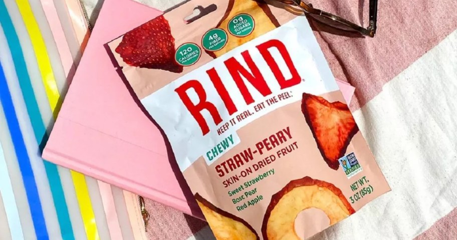 bag of RIND Dried Fruit Snacks