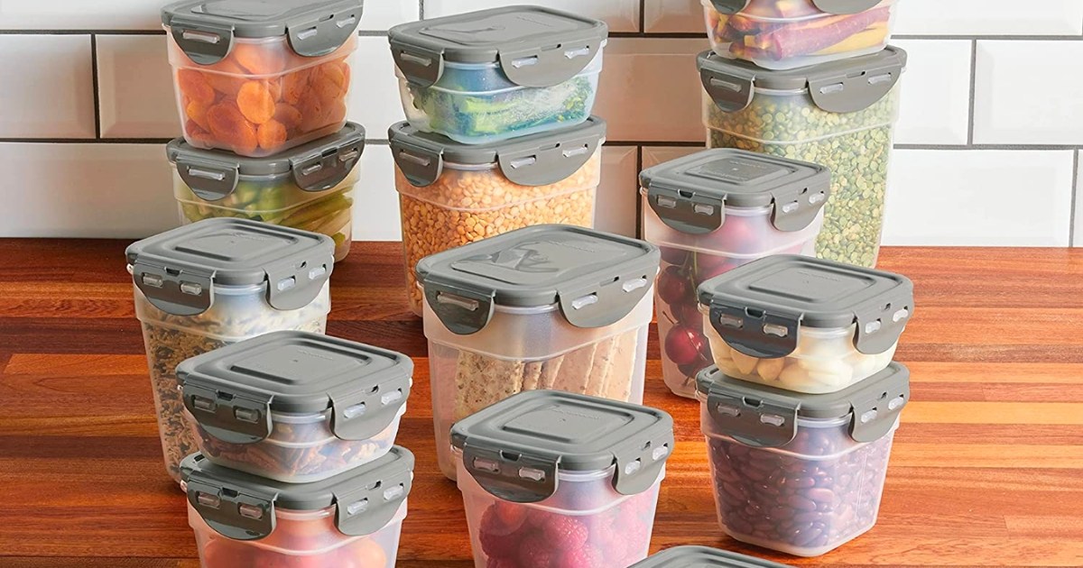 Sercel Rau Storage Rachael Ray Food Storage Containers 30-Piece Set Only $27.99 Shipped on ...