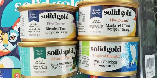 Solid Gold Wet Cat Food Cans 24-Pack Only $15.99 Shipped on Amazon (Reg. $45)