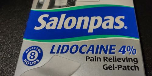 Salonpas Pain-Relieving Patches w/ Lidocaine 18-Count Only $15.86 Shipped on Amazon (Reg. $30)