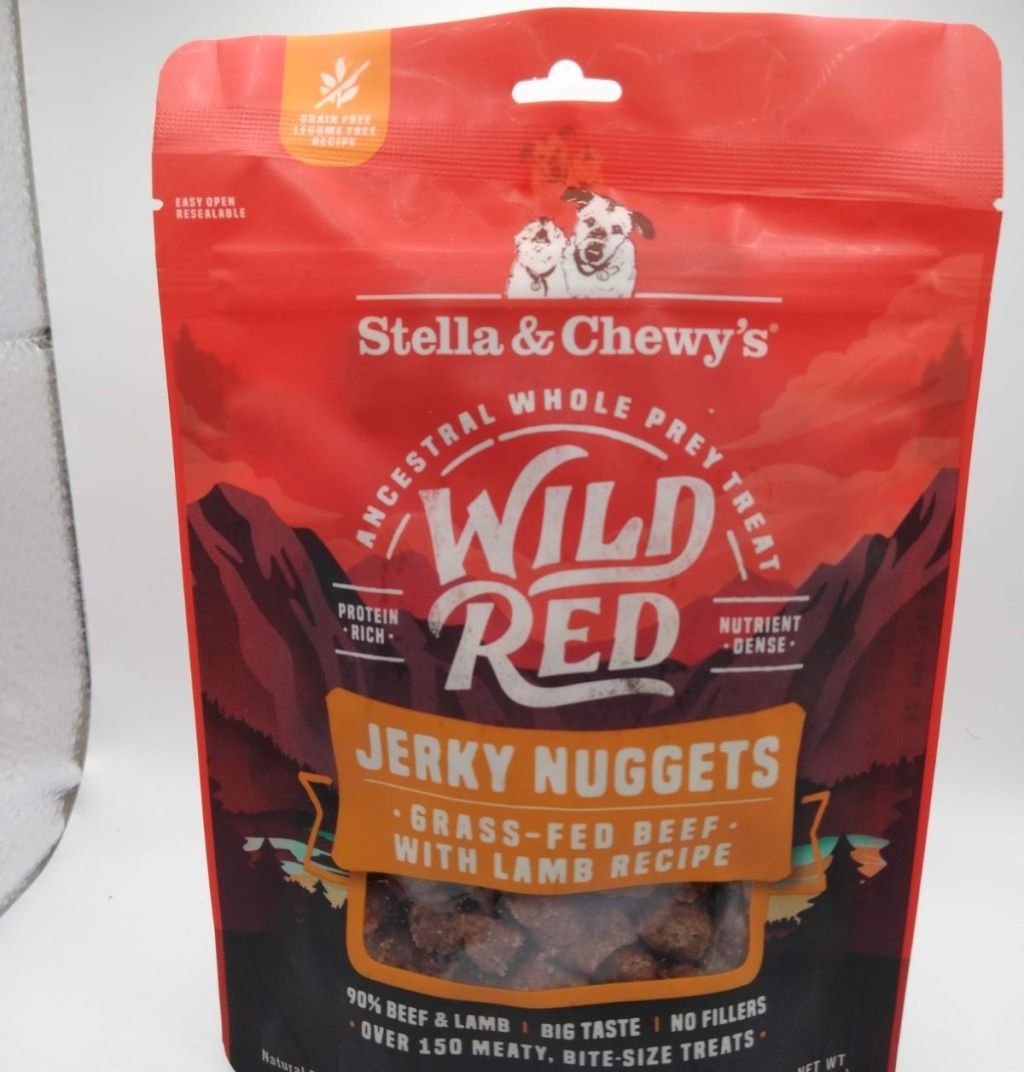 Bag of Stella & Chewy's Jerky Nuggets