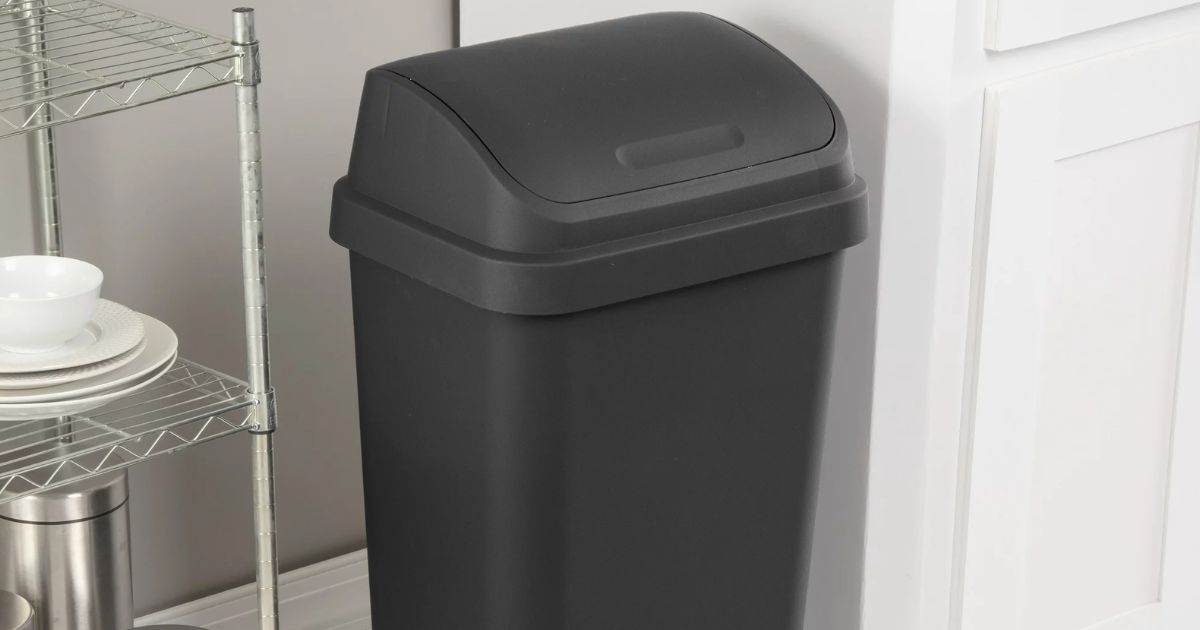 Sterilite 13-Gallon Trash Can ONLY $6 on Walmart.com (Regularly $28)