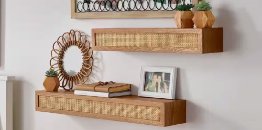 Floating Wall Shelves Only $53 Shipped on HomeDepot.com (Reg. $89)