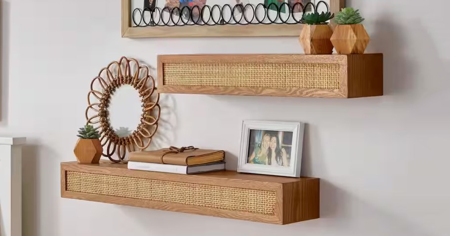 Floating Wall Shelves Only $53 Shipped on HomeDepot.com (Reg. $89)