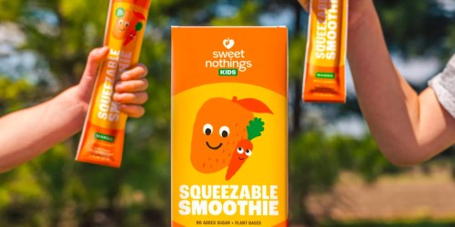 50% Off Sweet Nothings Frozen Squeezable Smoothies at Target