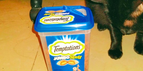 Temptations Jumbo Stuff Cat Treats 14oz Container Only $5.68 Shipped on Amazon (Regularly $8)