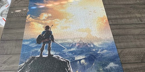 The Legend of Zelda 1000 Piece Jigsaw Puzzle Just $12.81 on Amazon (Reg. $20)
