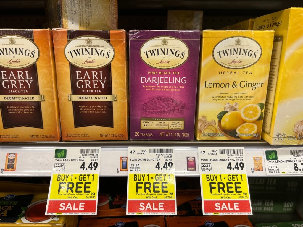 Twinings of London Tea Bags 20-Count with in-store sale