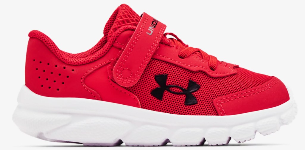 Roter Under Armour Laufschuh