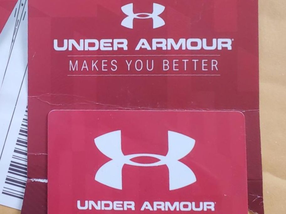 Under Armour Gift card