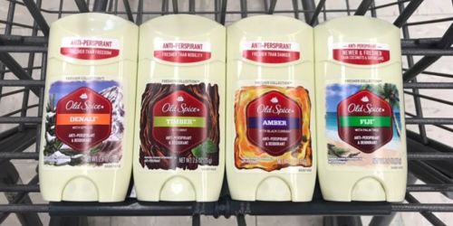 THREE Old Spice Deodorants Only $1 Each After Cash Back at Walgreens ($28 Value!)