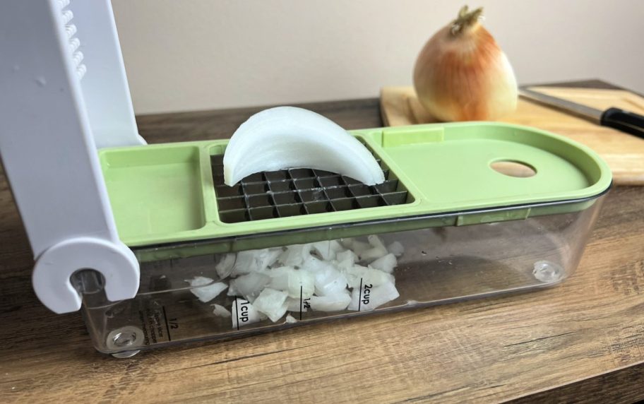 The Vidalia Chop Wizard is one of the best kitchen gadgets to own