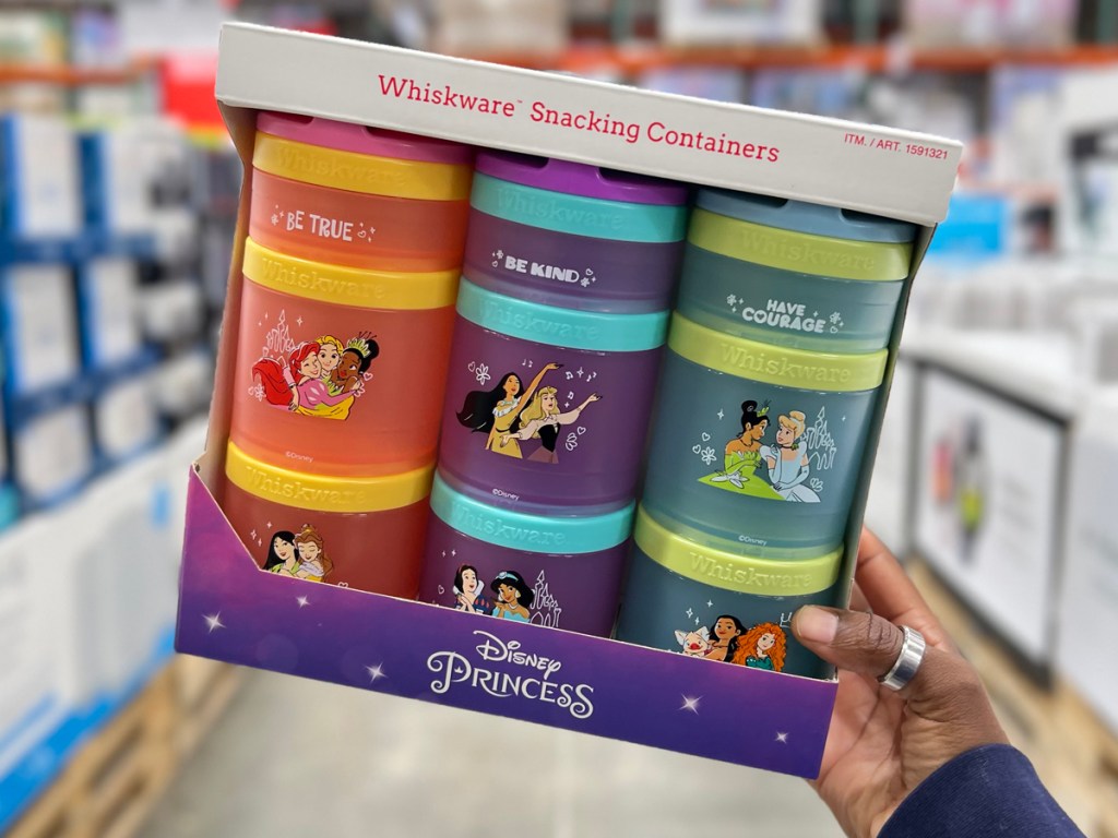 Whiskware Disney Princess Snacking Containers