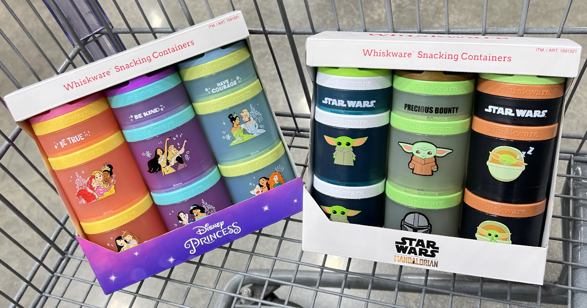 Whiskware Star Wars Combo Snack Pack Lunch Set (Assorted Colors)