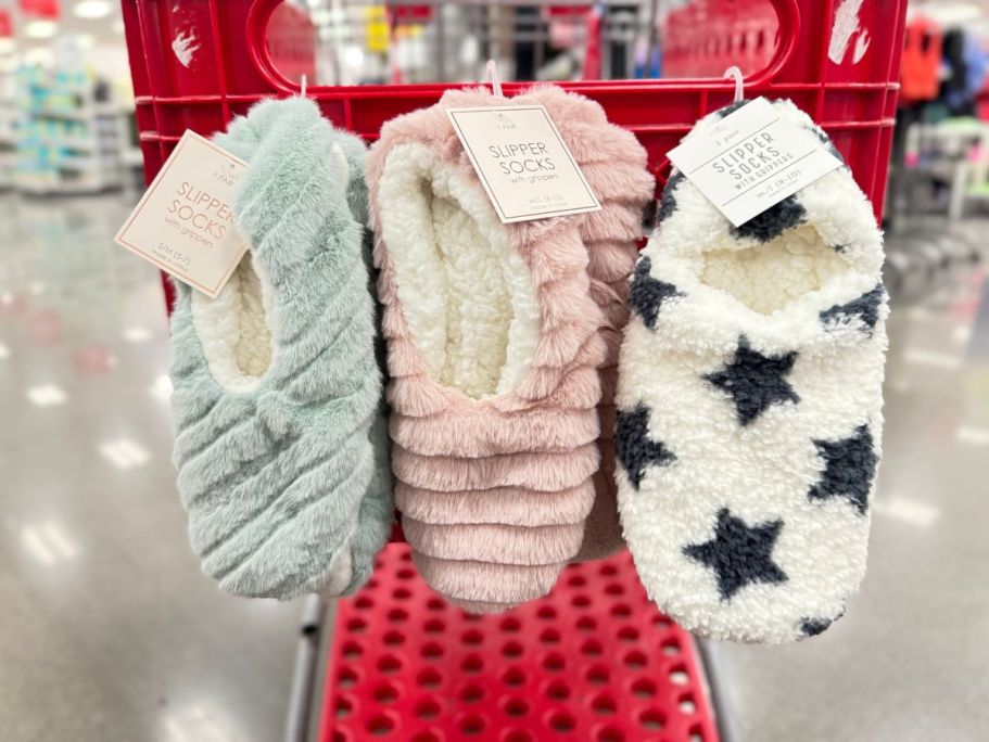 Cozy Slippers & Slipper Socks from $6 on Target.com (Mother’s Day Gift Idea)
