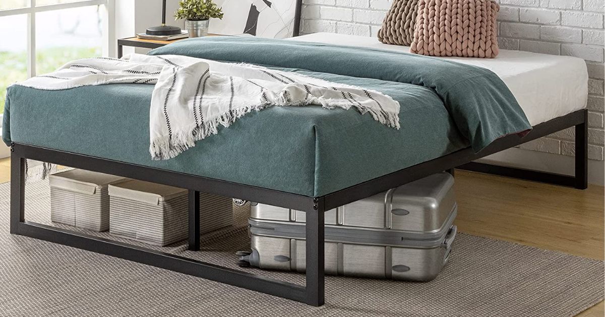 Metal Platform Full Size Bed Frame Only $61.60 Shipped on Amazon (Reg. $119)