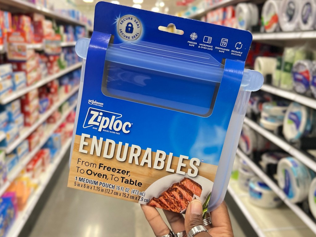 Ziploc Endurables Pouch - Large – 1ct/64 Fl Oz : Target