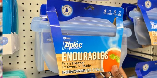 Extra 20% Off Ziploc Endurables Containers on Target.com | Durable & Reusable!