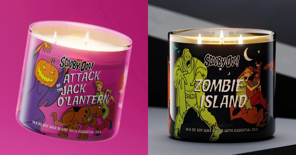 attack of jack o lantern and zombie island candles