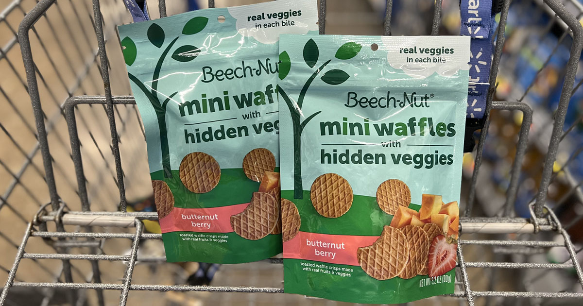 Score TWO Better Than Free Beech-Nut Mini Waffles After Cash Back at Walmart