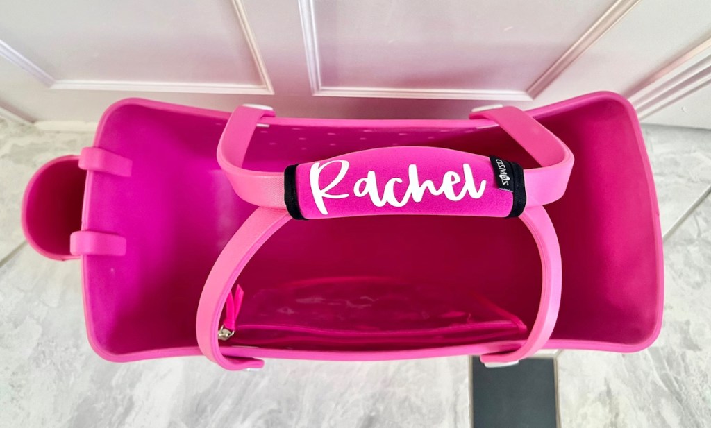 hot pink rachel handle cover bogg bag accessories 