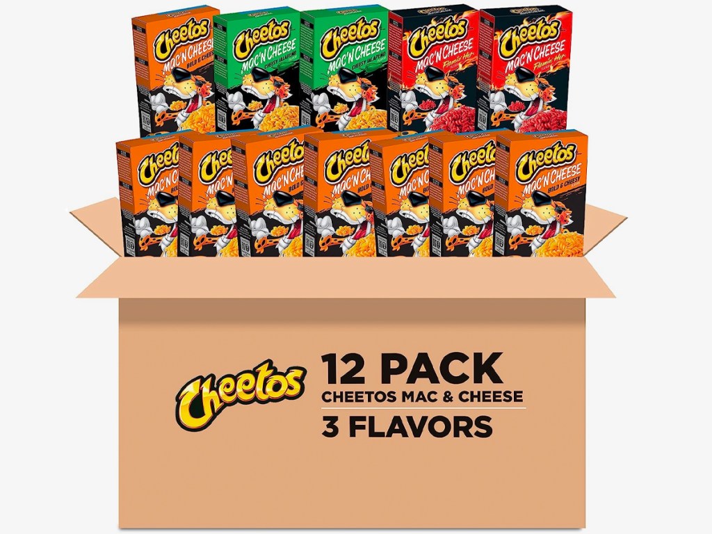 cheetos mac n cheese variety 12-pack