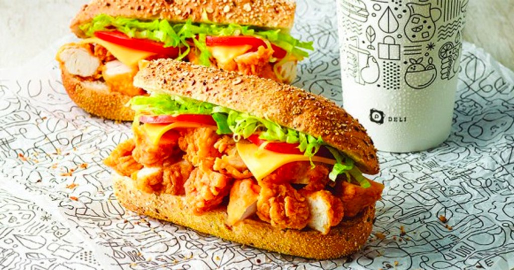 publix chicken tender sub with drink