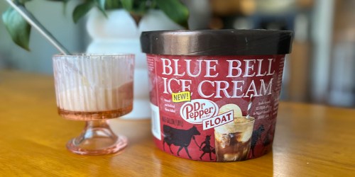 NEW Blue Bell Dr Pepper Float Ice Cream Now Available in Stores