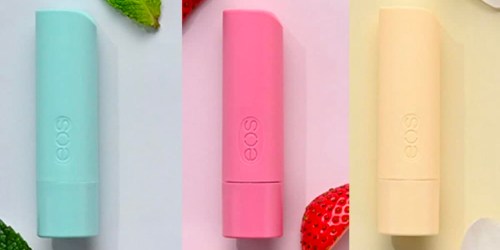 eos 100% Natural & Organic Lip Balm 3-Pack Only $5 Shipped on Amazon + More