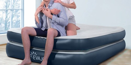 Double Height Air Mattress & Pump Just $54.60 Shipped (Inflates in Just 3 Minutes!)