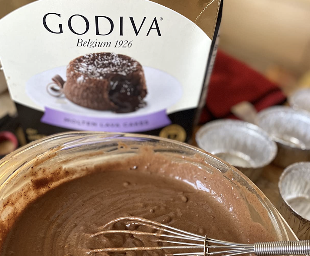 Godiva baking mix 