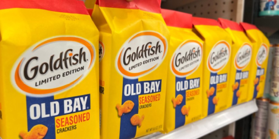 Old Bay Goldfish Crackers Only $2.64 on Amazon (Reg. $9)
