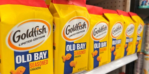 Old Bay Goldfish Crackers Just $2.51 at Target | Only Available During May & Will Sell Out!