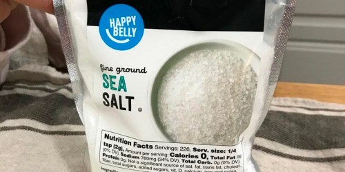 Happy Belly Sea Salt 16oz Bag Just $1.54 Shipped on Amazon (Reg. $5)